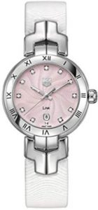 Pretty Watches For Ladies front view of TAG Heuer Link WAT1415.FC6316