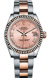 Lady Datejust 31 Steel Rose Gold watch