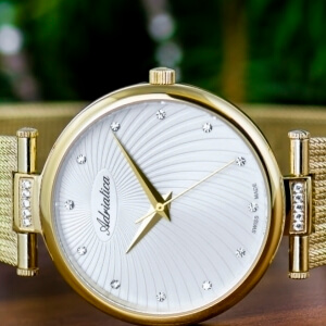 Yellow Gold Watch For Ladies